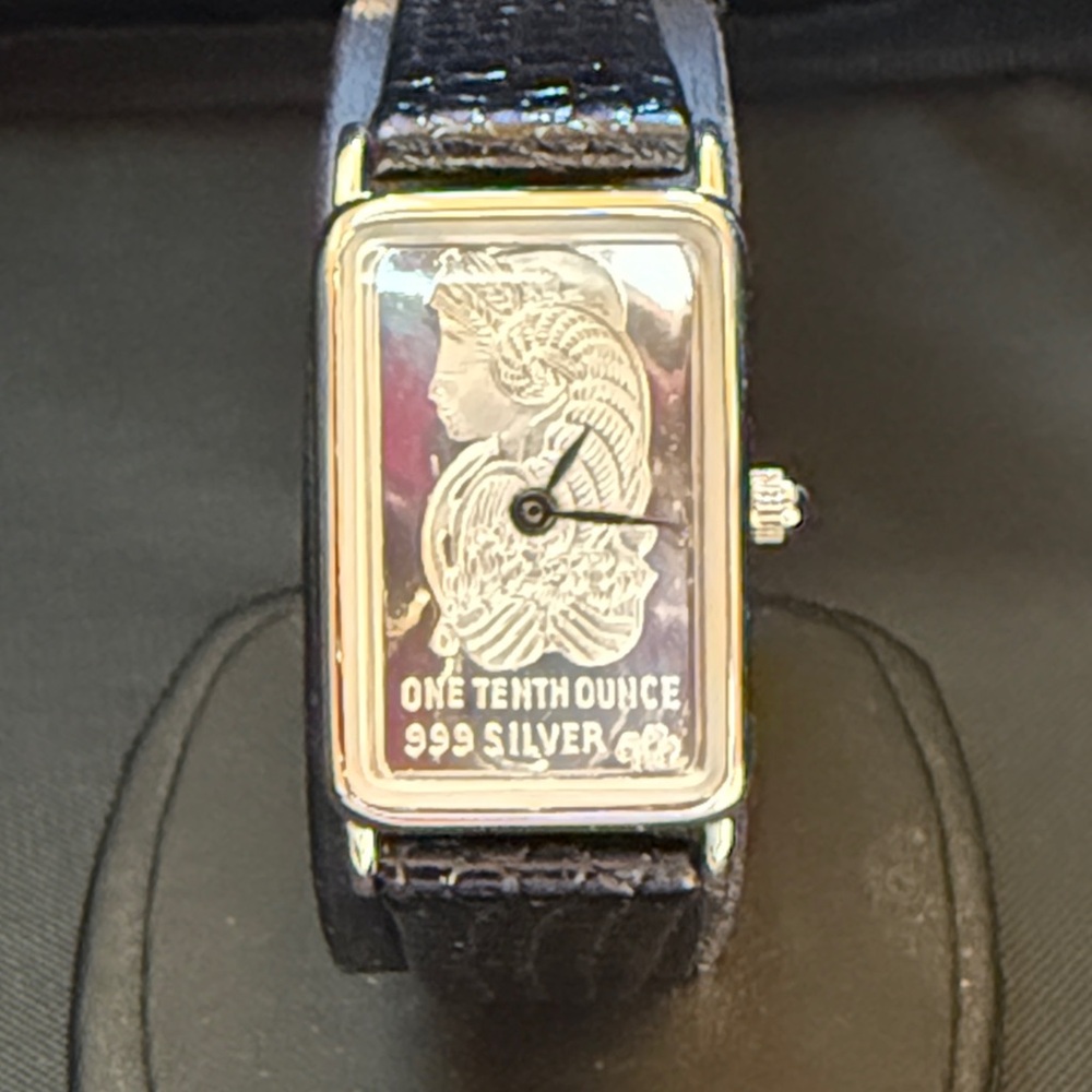 Vintage Sutton 1/10 Ounce Silver 999 Watch